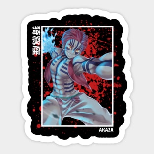 Akaza - Demon Slayer Sticker